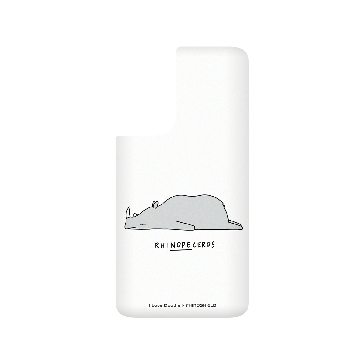 RhinoShield X I Love Doodle SolidSuit Samsung Galaxy S21 FE Case - Rhinopeceros