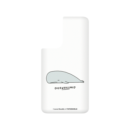 RhinoShield X I Love Doodle SolidSuit Samsung Galaxy S21 FE Case - Overwhalemed