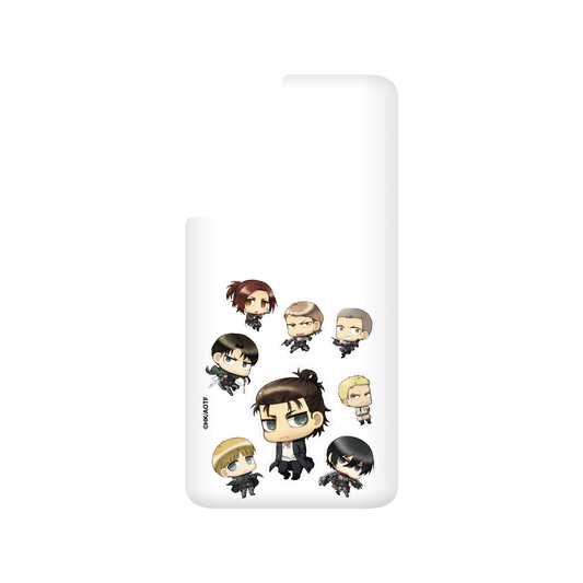 RhinoShield X Attack on Titan SolidSuit Samsung Galaxy S21 FE Case - Attack on Titan - Chibi