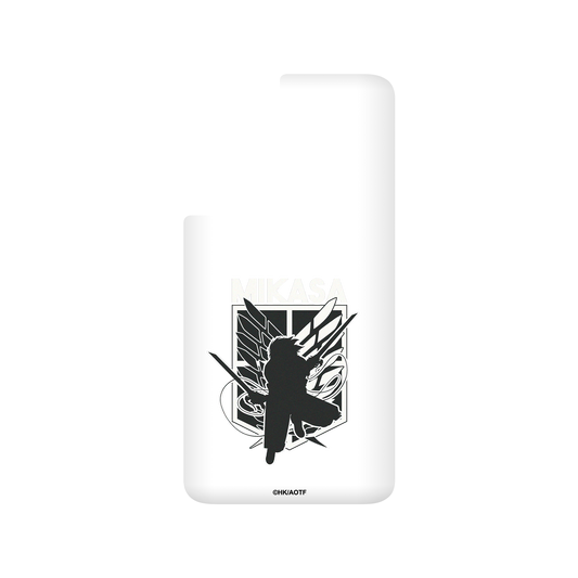 RhinoShield X Attack on Titan SolidSuit Samsung Galaxy S21 FE Case - Mikasa - Silhouette