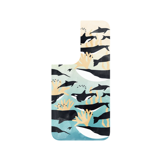 RHINOSHIELD X WasangShow SolidSuit Samsung Galaxy S22 Case - Call of the Ocean