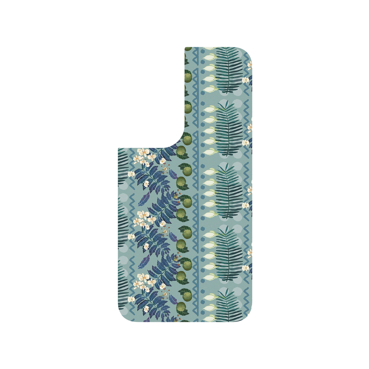 RHINOSHIELD X WasangShow SolidSuit Samsung Galaxy S22 Case - Tropical Plants