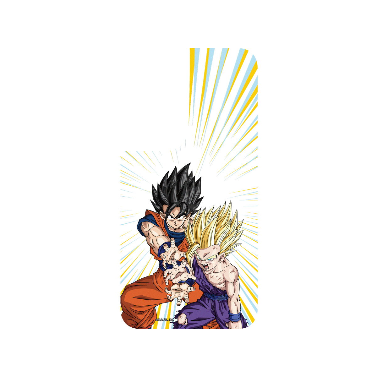 RhinoShield X Dragon Ball Z SolidSuit Samsung Galaxy S22 Case - Father-Son Kamehameha