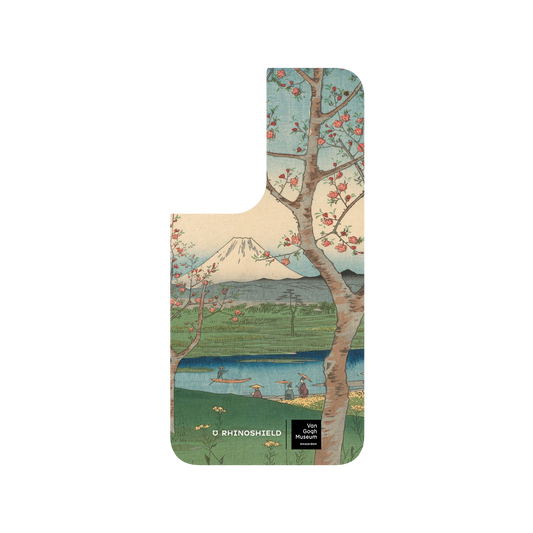 RHINOSHIELD X Van Gogh Museum  SolidSuit Samsung Galaxy S22 Case - View of Mount Fuji from Koshigaya - Utagawa Hiroshige