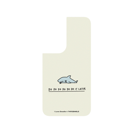 RhinoShield X I Love Doodle SolidSuit Samsung Galaxy S22 Case - Dododo Do It Later