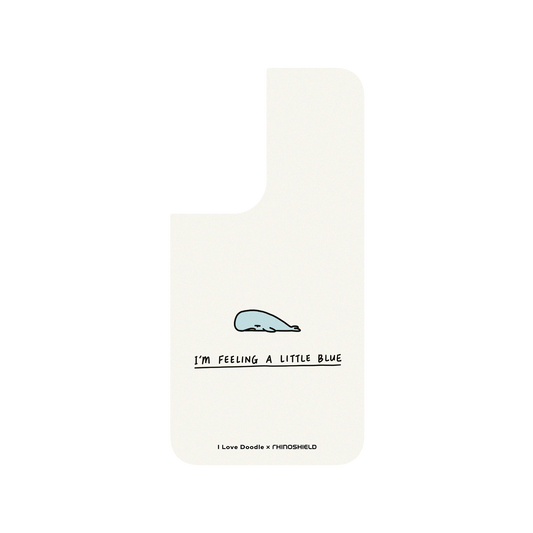 RhinoShield X I Love Doodle SolidSuit Samsung Galaxy S22 Case - I'm Feeling A Little Blue