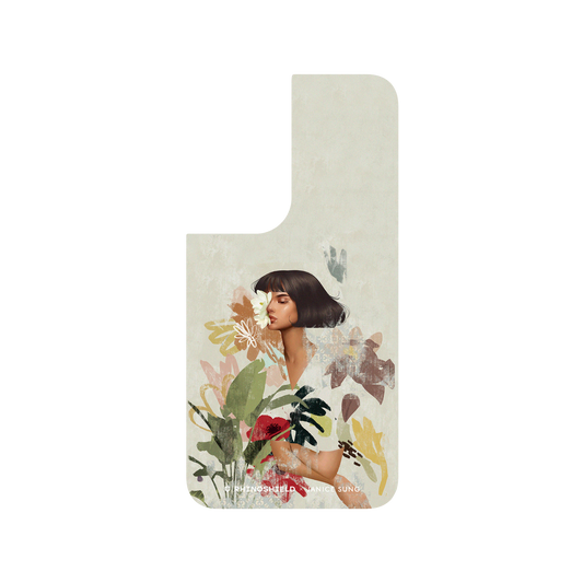 RhinoShield X Janice Sung SolidSuit Samsung Galaxy S22 Case - Flora 2