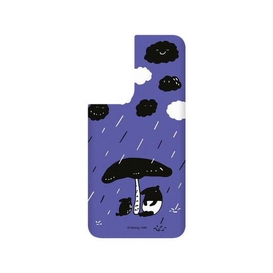 RhinoShield X LAIMO SolidSuit Samsung Galaxy S22+ Case - It's Raining (Purple)