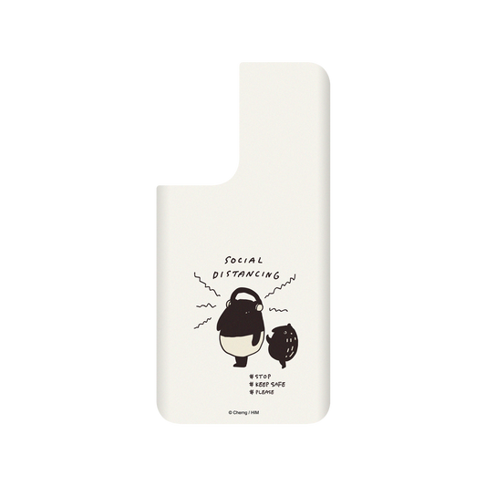 RHINOSHIELD X LAIMO SolidSuit Samsung Galaxy S22+ Case - SOCIAL DISTANCING