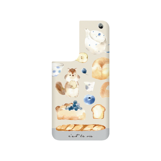 RhinoShield X Liang Feng SolidSuit Samsung Galaxy S22+ Case - Pear and bread