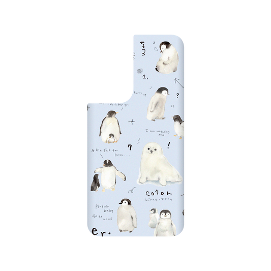 RhinoShield X Liang Feng SolidSuit Samsung Galaxy S22+ Case - Penguin Baby