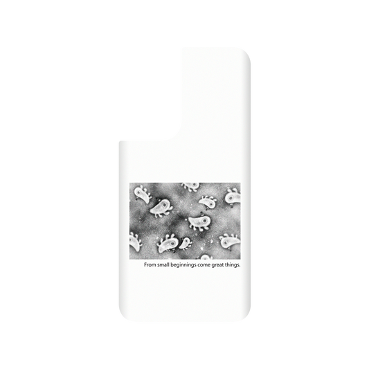 RHINOSHIELD X Incrediville  SolidSuit Samsung Galaxy S22+ Case - Microscopic Observation - White