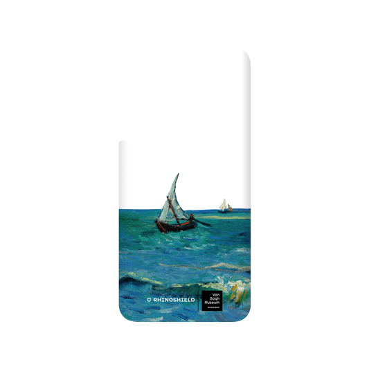 RHINOSHIELD X Van Gogh Museum  SolidSuit Samsung Galaxy S22+ Case - Seascape near Les Saintes-Maries-de-la-Mer