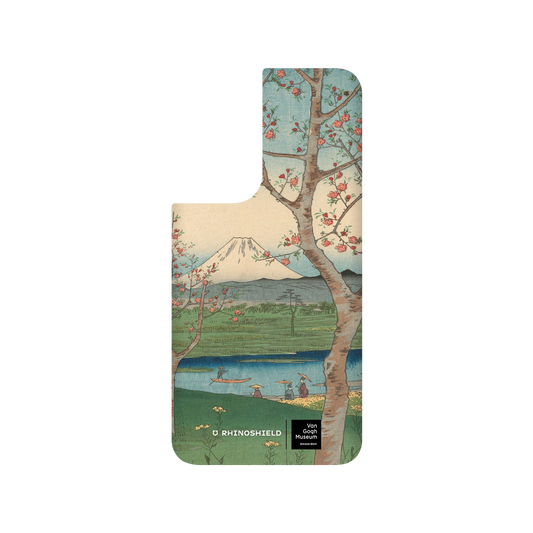 RHINOSHIELD X Van Gogh Museum  SolidSuit Samsung Galaxy S22+ Case - View of Mount Fuji from Koshigaya - Utagawa Hiroshige