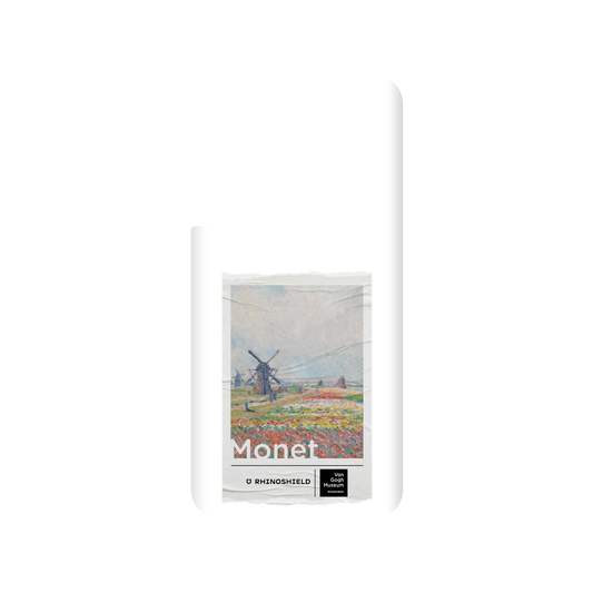 RHINOSHIELD X Van Gogh Museum  SolidSuit Samsung Galaxy S22+ Case - Tulip Fields and Windmills - Claude Monet