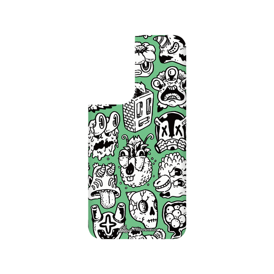 RhinoShield X Lei Melendres SolidSuit Samsung Galaxy S22+ Case - Fun Portraits Heads 02.1