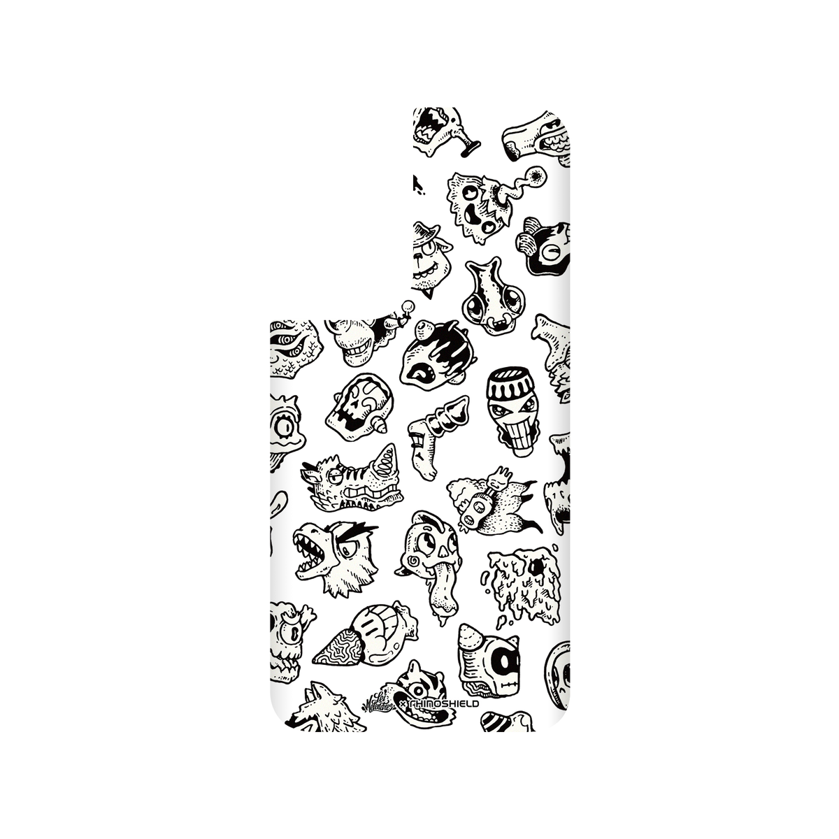 RhinoShield X Lei Melendres SolidSuit Samsung Galaxy S22+ Case - Monster Head Collection Heads 06