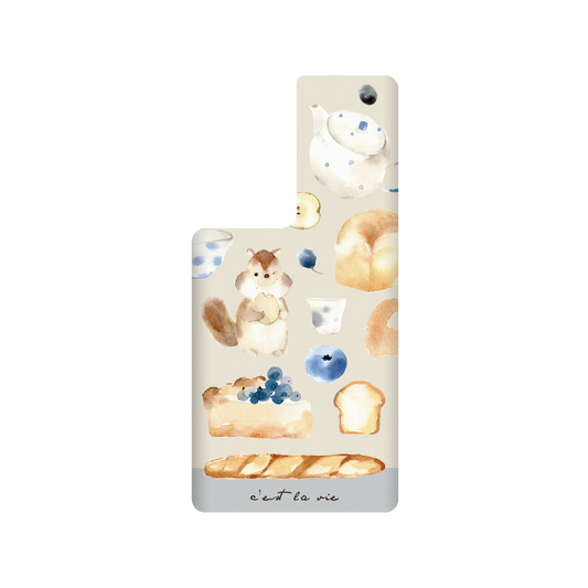 RhinoShield X Liang Feng SolidSuit Samsung Galaxy S22 Ultra Case - Pear and bread