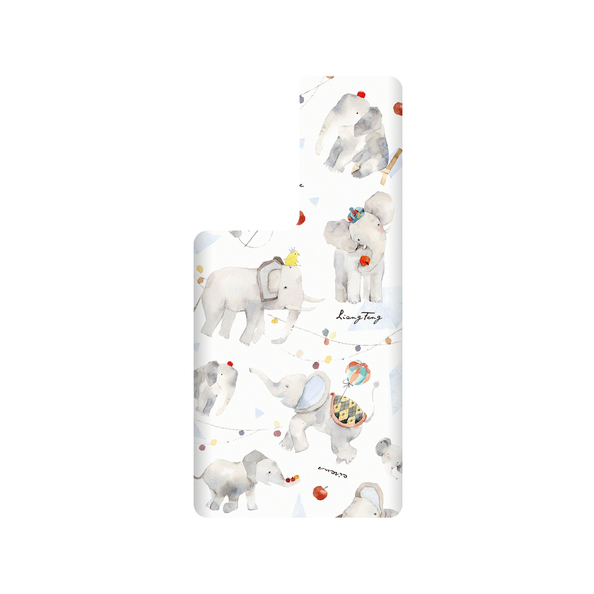 RhinoShield X Liang Feng SolidSuit Samsung Galaxy S22 Ultra Case - Grey Elephant
