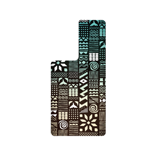 RHINOSHIELD X WasangShow SolidSuit Samsung Galaxy S22 Ultra Case - Seaman Totem - Black