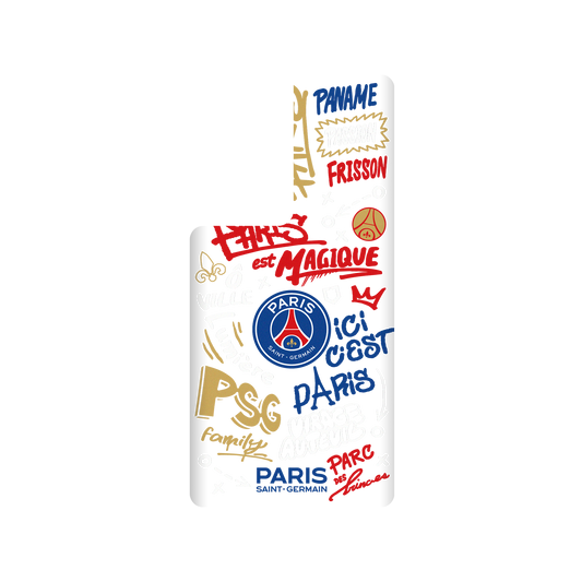 RhinoShield X PSG SolidSuit Samsung Galaxy S22 Ultra Case - Paris Saint-Germain - Graffiti