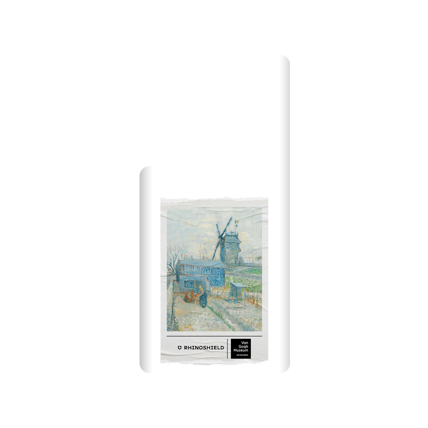 RHINOSHIELD X Van Gogh Museum  SolidSuit Samsung Galaxy S22 Ultra Case - Montmartre: Windmills and Allotments - Ticket
