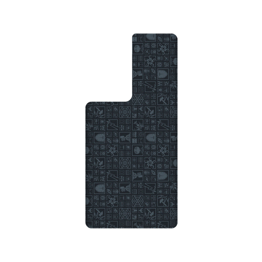 RhinoShield X 6: Siege SolidSuit Samsung Galaxy S22 Ultra Case - Mosaic - Dark Blue