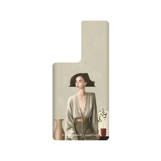 RhinoShield X Janice Sung SolidSuit Samsung Galaxy S22 Ultra Case - Isabel