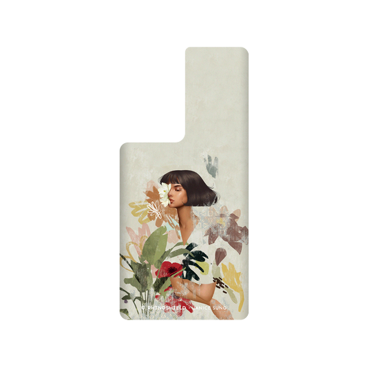RhinoShield X Janice Sung SolidSuit Samsung Galaxy S22 Ultra Case - Flora 2