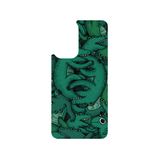 RhinoShield X Incrediville SolidSuit Samsung Galaxy A53 Case - Crocodille Ying Yang