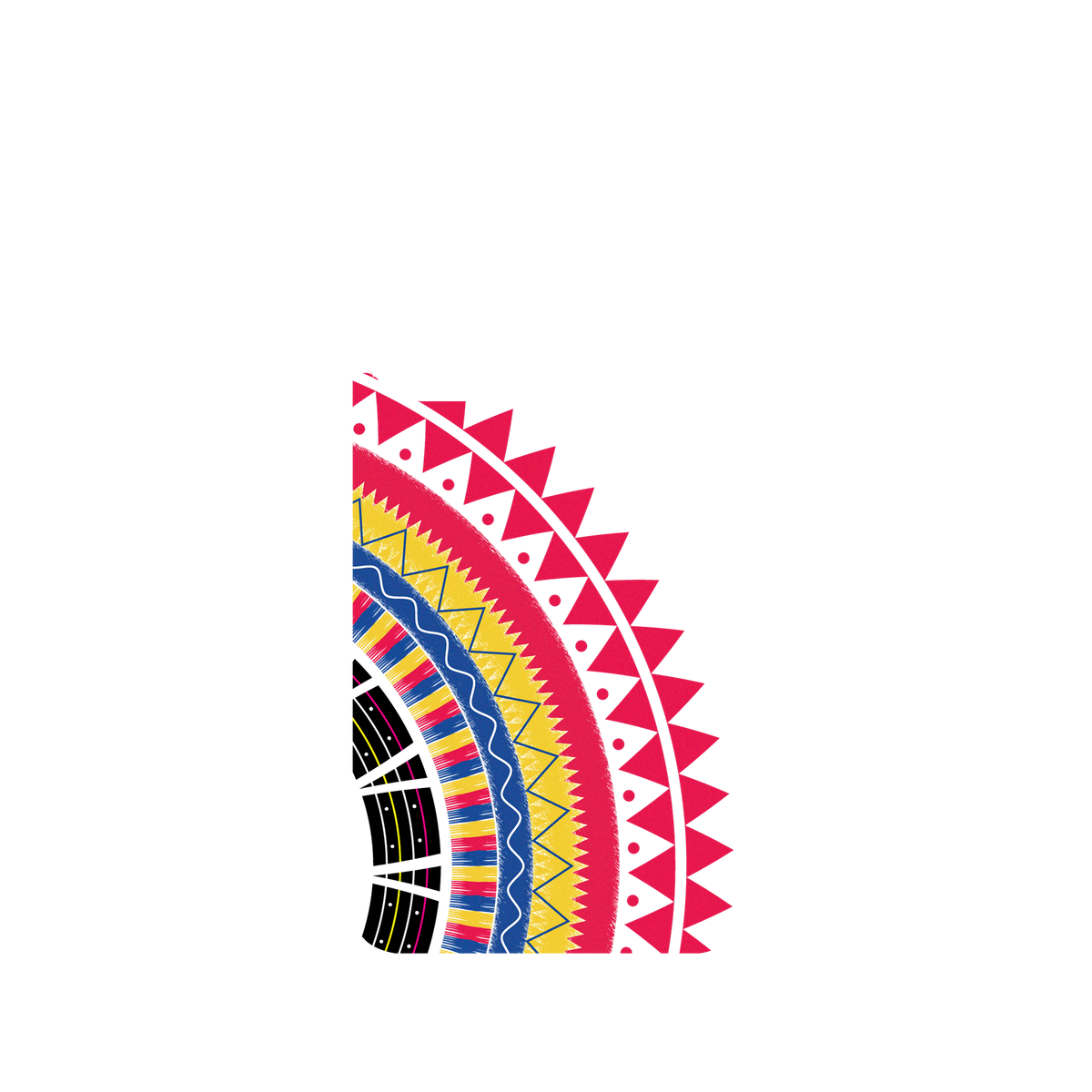 RhinoShield X WasangShow SolidSuit Samsung Galaxy A53 Case - Rainbow Totem
