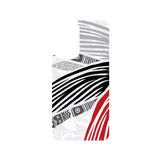 RhinoShield X WasangShow SolidSuit Samsung Galaxy A53 Case - Ocean WAWA - Big Flying Fish