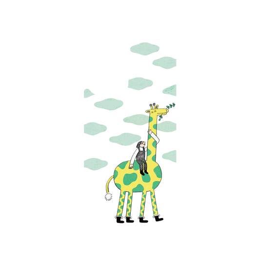RhinoShield X Baozi Chen SolidSuitSamsung Galaxy A53 Case - Giraffe