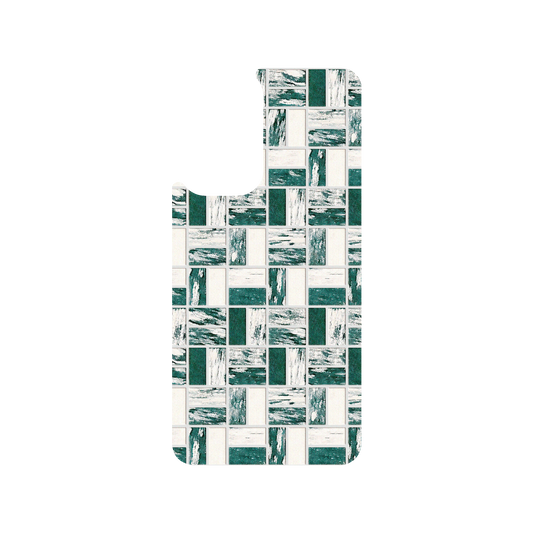 RhinoShield X OldHouseFace SolidSuit Samsung Galaxy A53 Case - Everyday Mosaic - Barber Shop