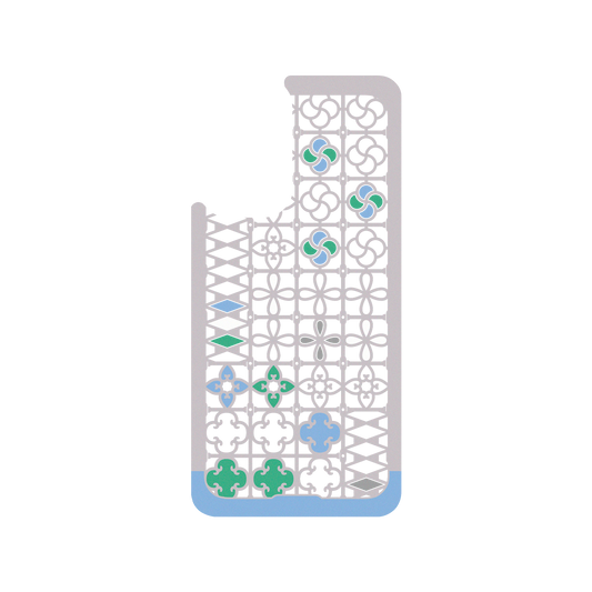 RhinoShield X OldHouseFace SolidSuit Samsung Galaxy A53 Case - Taiwan's Window Guard - Center