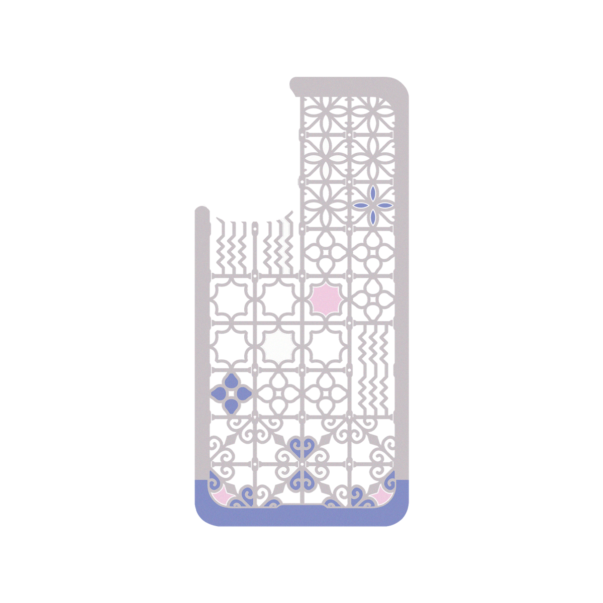 RhinoShield X OldHouseFace SolidSuit Samsung Galaxy A53 Case - Taiwan's Window Guard - East