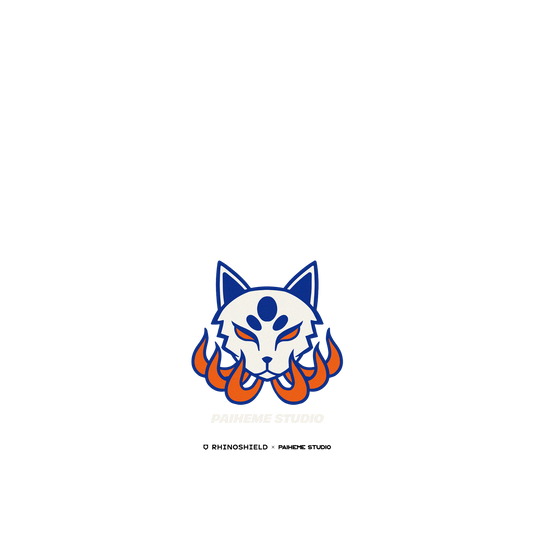 RHINOSHIELD X Paiheme Studio SolidSuit Samsung Galaxy A53 Case - Kitsune Face