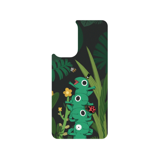 RhinoShield X Incrediville SolidSuit Samsung Galaxy A73 Case - Herbivore Totem