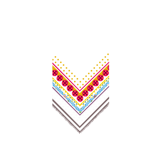 RhinoShield X WasangShow SolidSuit Samsung Galaxy A73 Case - Rainbow Sarong (2020)