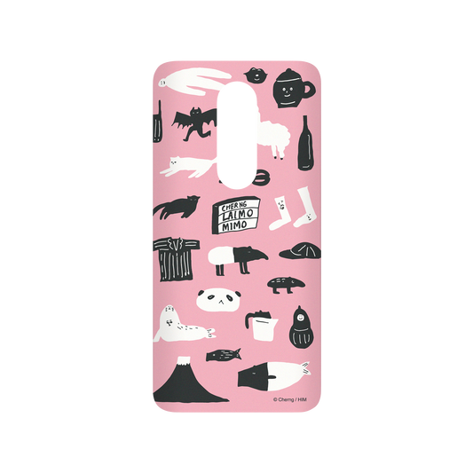 RhinoShield X LAIMO SolidSuit OnePlus 7 Pro Case - LAIMO Frameless Pink