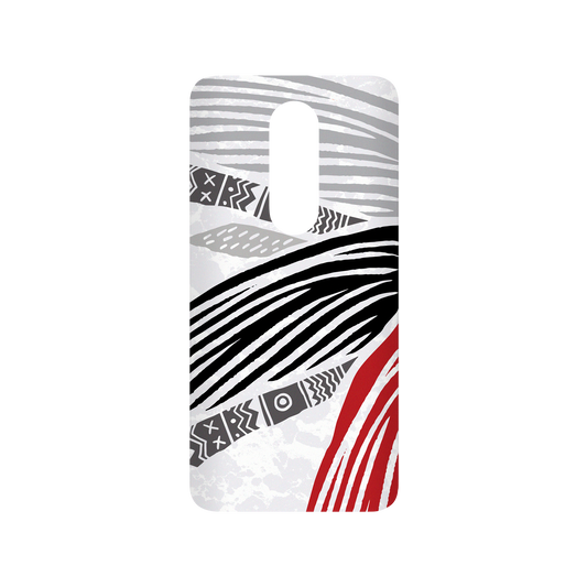 RhinoShield X WasangShow SolidSuit OnePlus 7 Pro Case - Ocean WAWA - Big Flying Fish