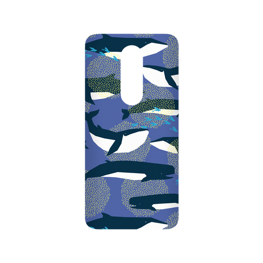 RhinoShield X WasangShow SolidSuit OnePlus 7 Pro Case - Ocean WAWA - Whale