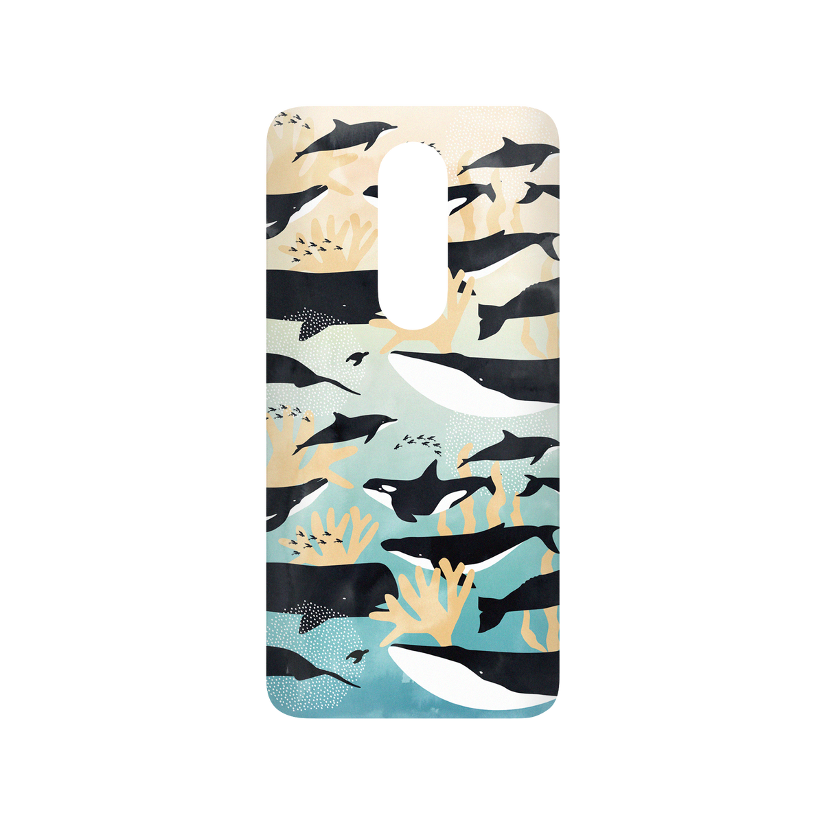 RHINOSHIELD X WasangShow SolidSuit OnePlus 7 Pro Case - Call of the Ocean