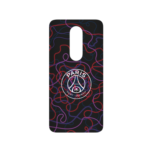 RHINOSHIELD X PSG SolidSuit OnePlus 7 Pro Case - Paris Saint-Germain Neon Logo