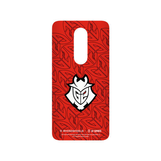 RhinoShield X G2 Esports SolidSuit OnePlus 7 Pro Case - G2 - Red Pattern