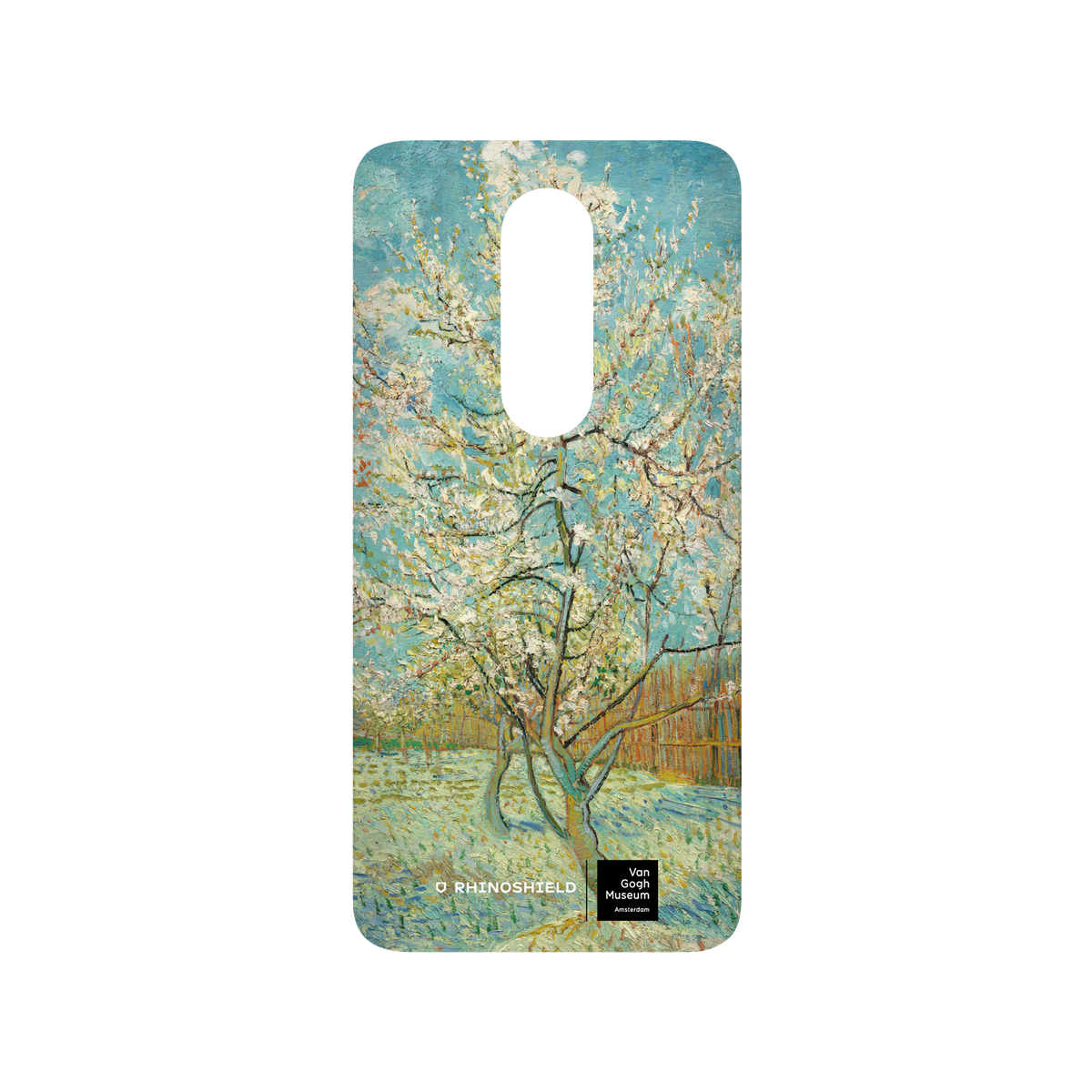 RhinoShield X Van Gogh Museum SolidSuit OnePlus 7 Pro Case - Peach Tree in Blossom
