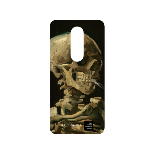 RhinoShield X Van Gogh Museum SolidSuit OnePlus 7 Pro Case - Head of a Skeleton with a Burning Cigarette