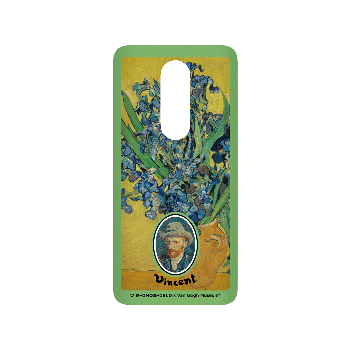 RhinoShield X Van Gogh Museum SolidSuit OnePlus 7 Pro Case - Irises - Frame