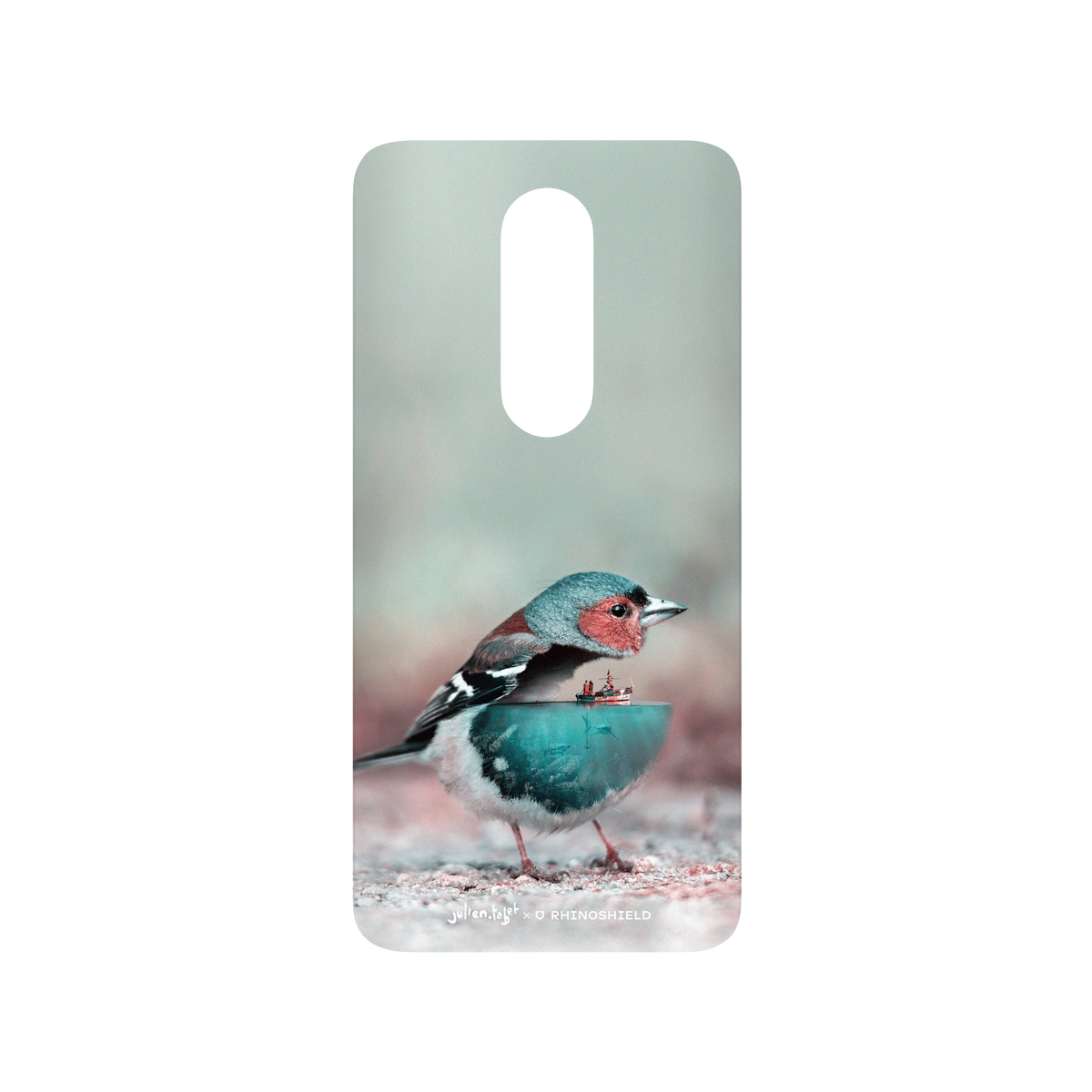 RhinoShield X Julien Tabet SolidSuit OnePlus 7 Pro Case - AquaBirdy