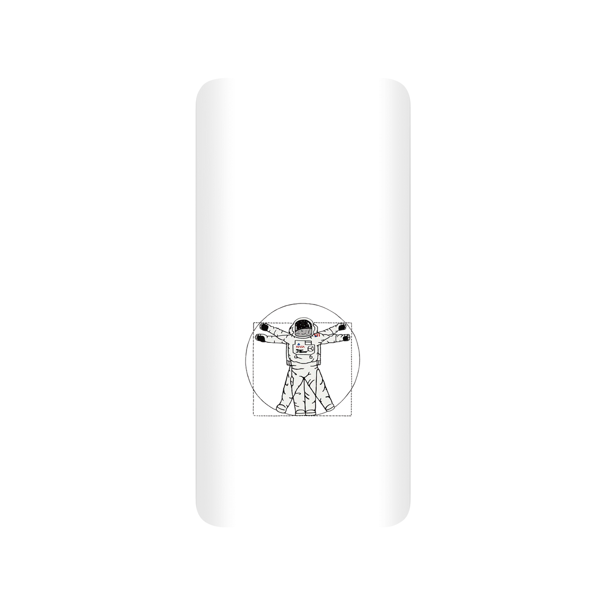 RhinoShield X Cosmos SolidSuit OnePlus 7 Pro Case - Vitruvian Spaceman